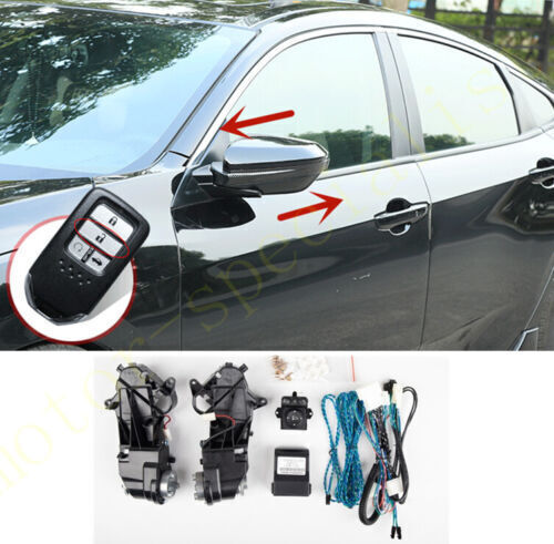 2Pcs Electric Power Fold Side Mirror Rearview Switch Kit for Honda for Civic 2016-21