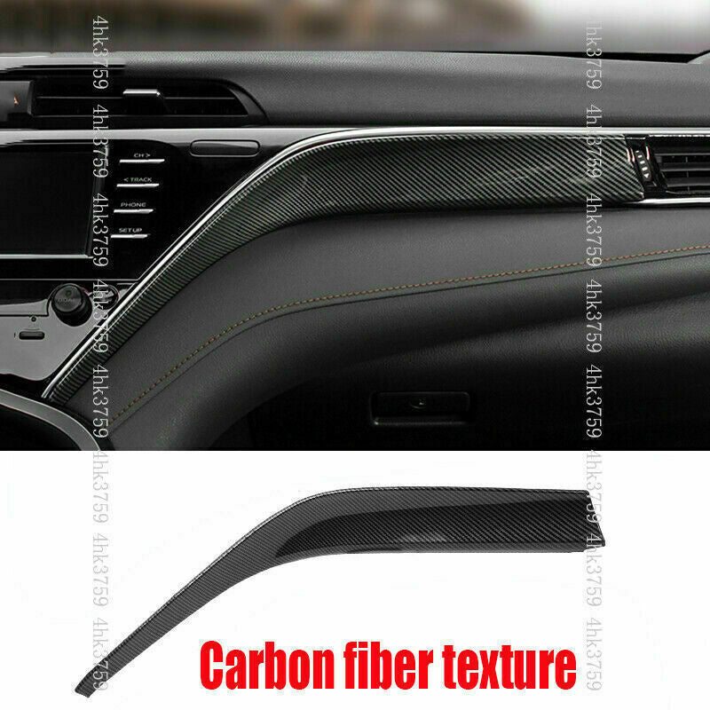for Hyundai Sonata 2020-2023 Carbon Fiber PC Side Window Pillar Panel Cover Trim v