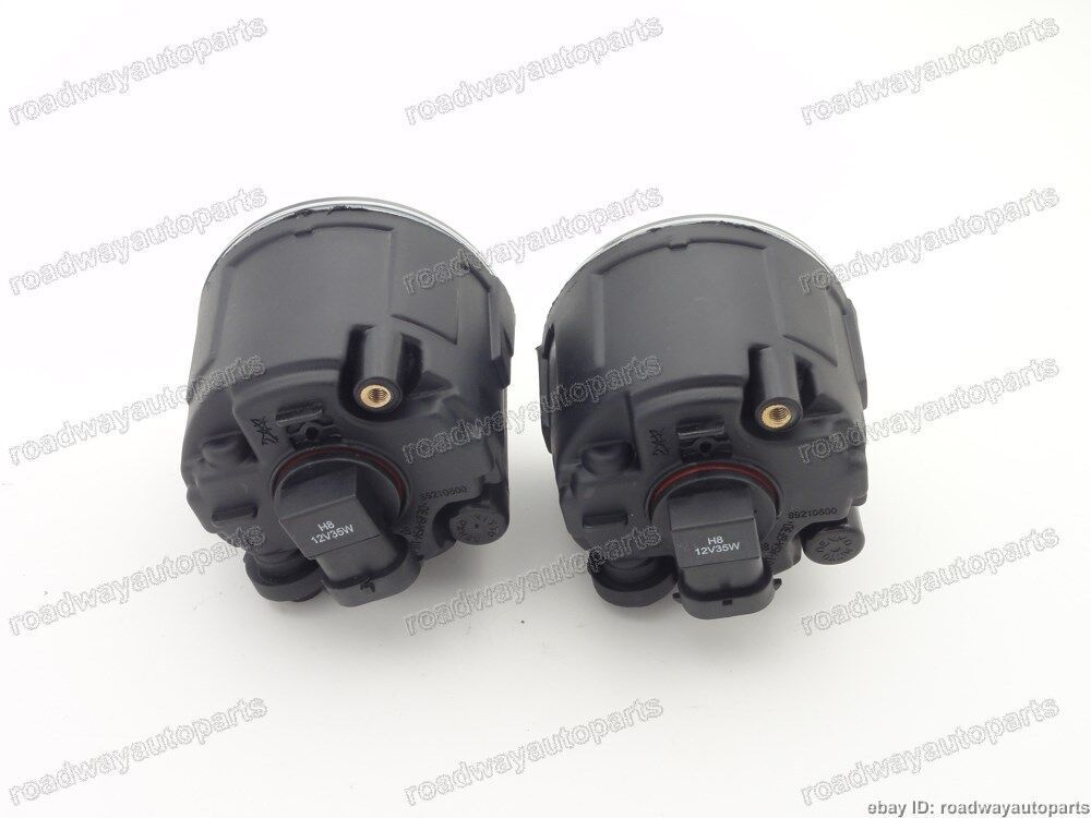 2pcs Front Bumper Fog Lights Driving Lamps+Bulbs for Nissan X-Trail 2007-2013