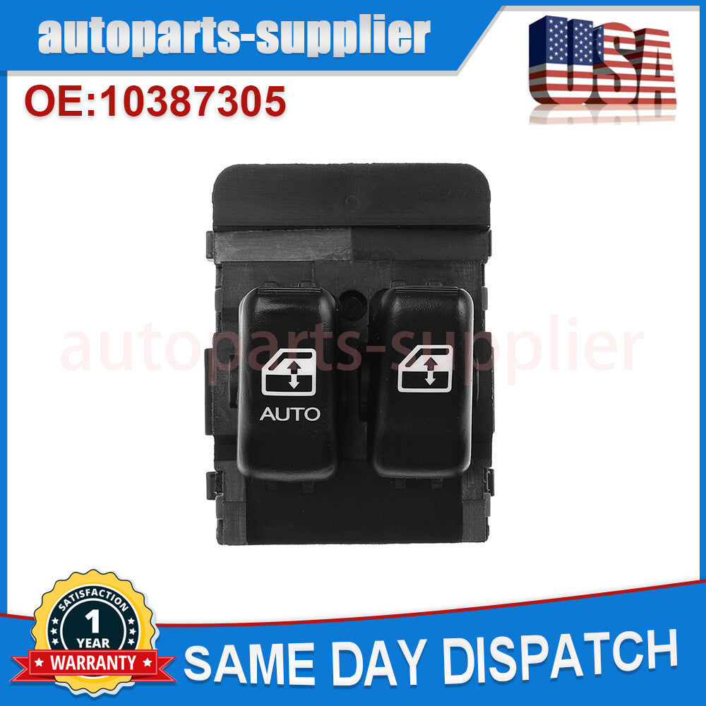 Driver-side main power window switch for Chevrolet Venture silhouette 10387305