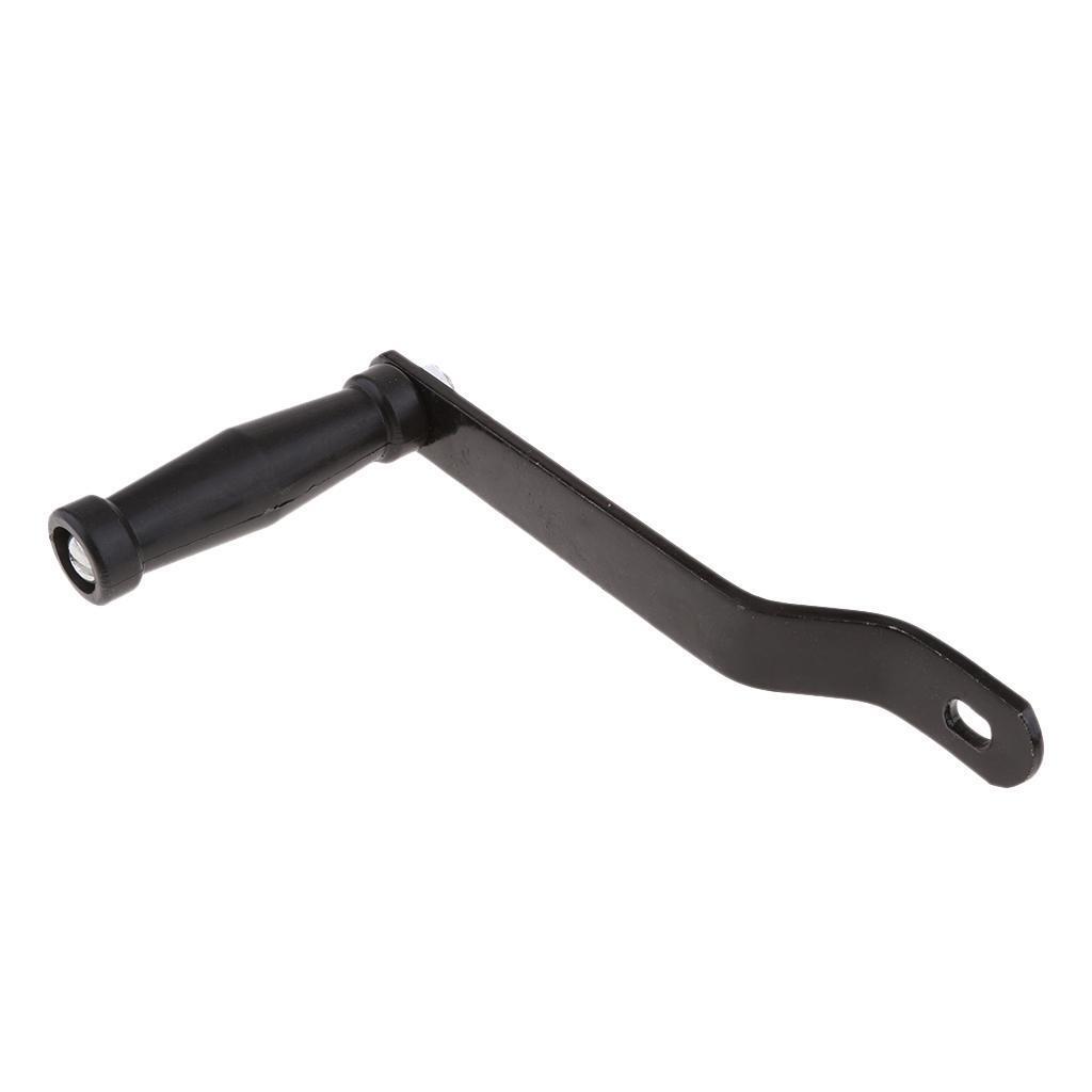 20.5cm Marine Trailer Winch Steel Handle Comfort Grip Crank Replacement New