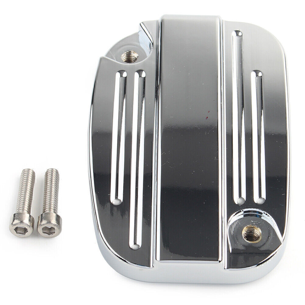 for Harley Touring Street Road Glide Chrome Right Brake Master Cylinder Cover Q