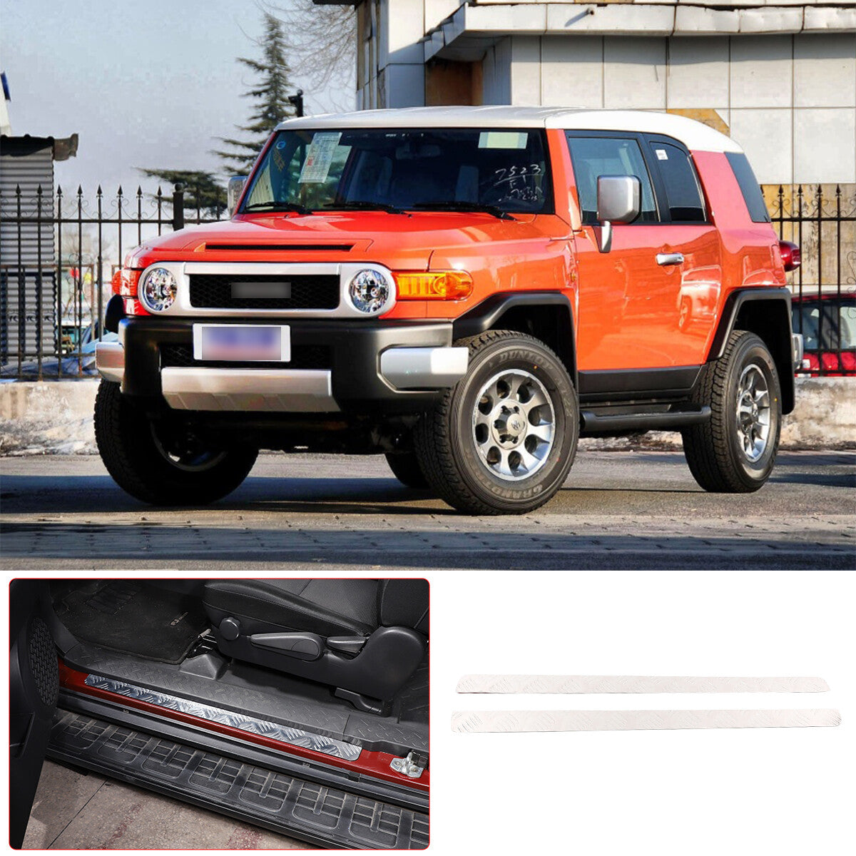 Matte Black ABS Steering Wheel Button Cover Trim for Tundra 2007 - 2013- v