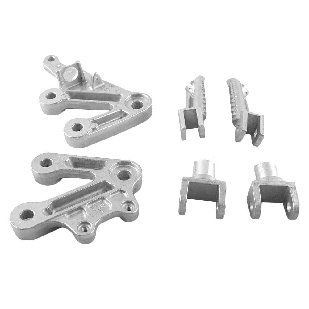 Fit for Suzuki GSXR1000 2003 2004 K3 Front Foot Pegs Rest Pedal Brackets