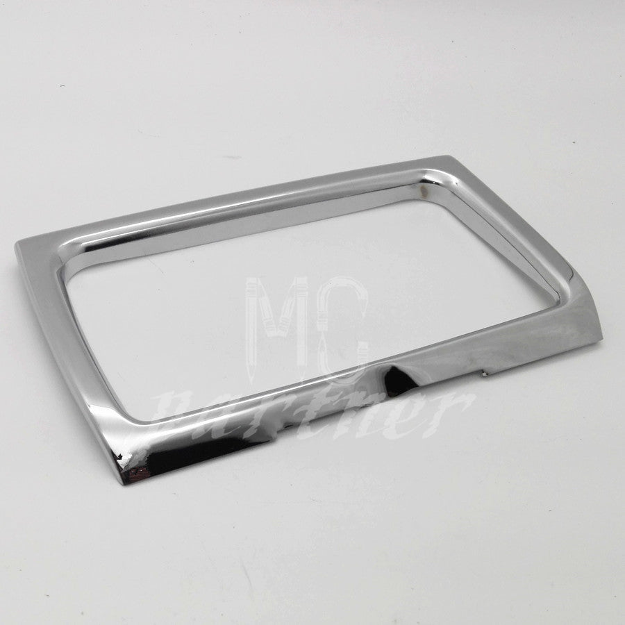 Chrome Radio Trim Bezel Center Stereo Accent for Harley Electra Glide FLH 14-16 Q