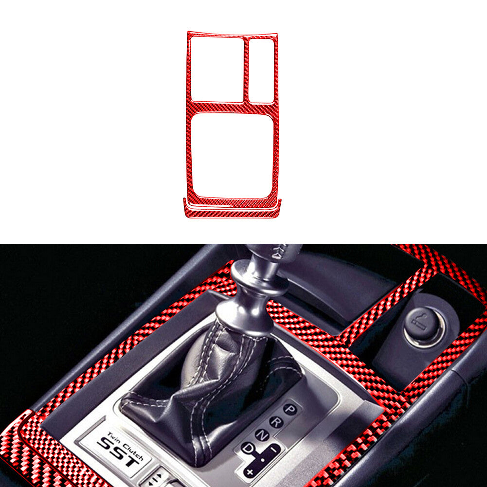 Carbon Fiber Air Conditioner Switch Button Trim Cover for Subaru Forester Type B v