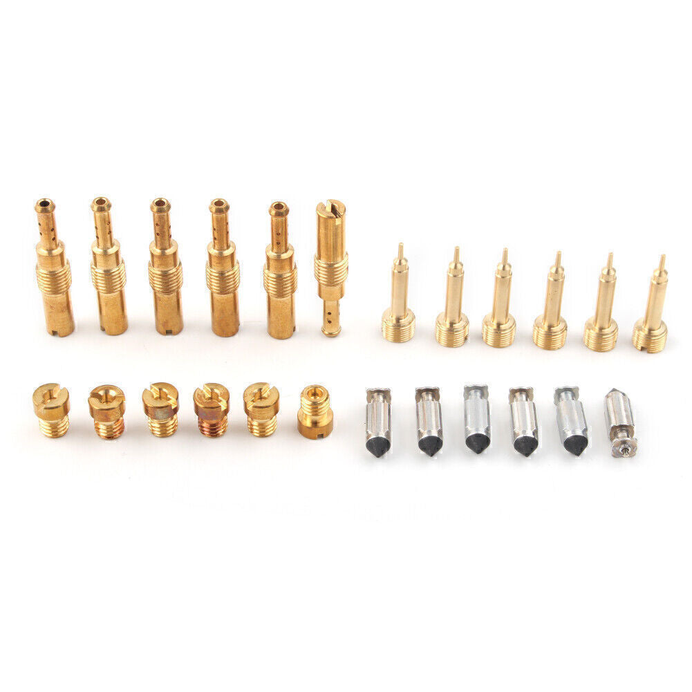 6 Sets Carburetor Repair Kits Fit for Honda GL1500C GL1500CT Tour Valkyrie 1500 Q