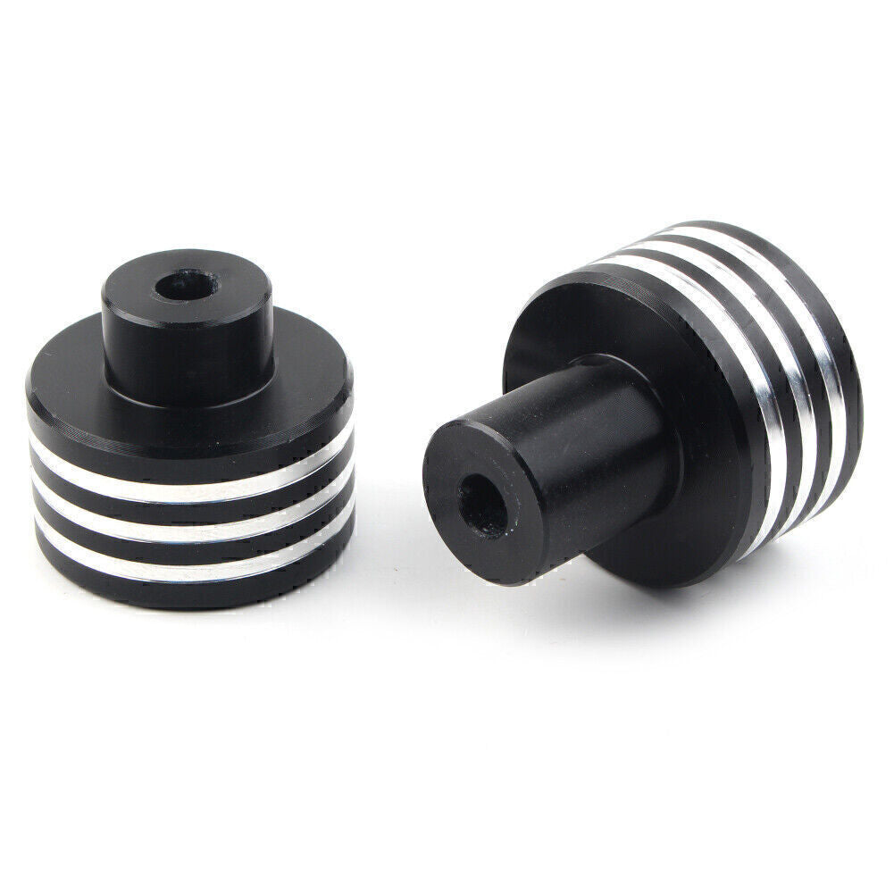Motorcycle Handle Bar End Plug Fit 2017-2019HONDA Rebel CMX 300 500 Black&Silver Q