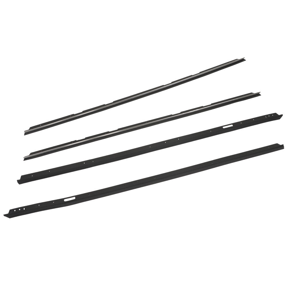 Suitable for 1981-1988 Monte Carlo SS 9-piece complete Weatherstripping kit - n