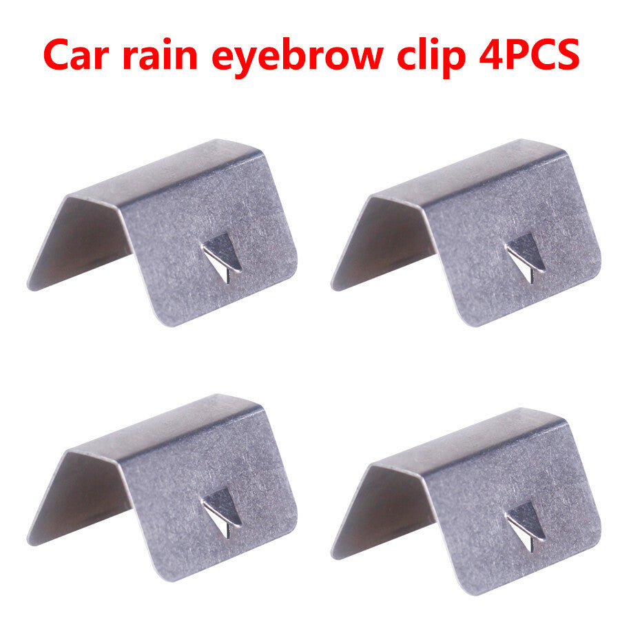 Wind / Rain Deflectors Channel New Metal Universal Clips For Heko G3 Clip X4