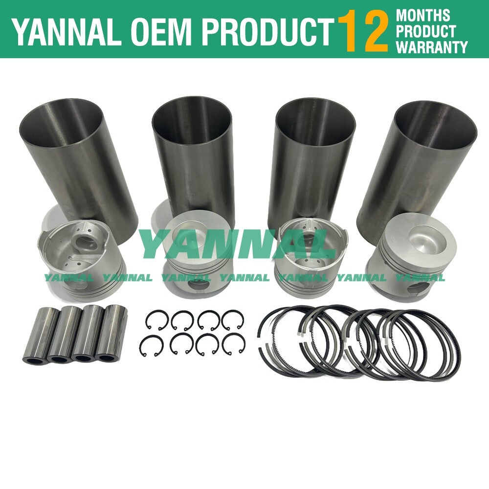 Piston rings, gaskets, washers, and bearings for K4D overhaul and rebuild kits.