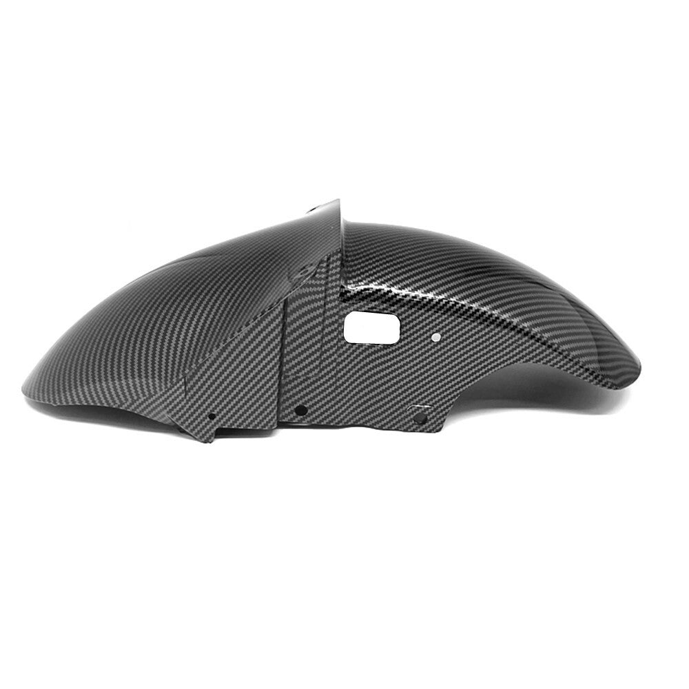 Suitable for 2000-2002 for Kawasaki ZX-6R front tire fender guards - Rectifying carbon fiber
