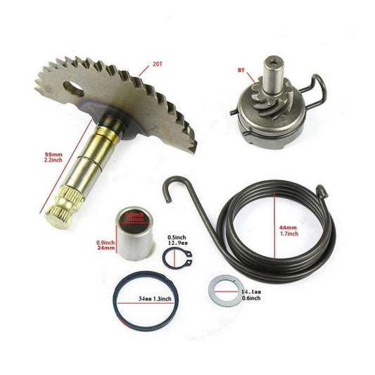 Steel kick lever gear starter kit for GY6 50CC 60CC 80CC 90CC n