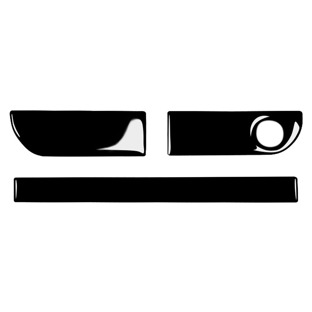 3x Copilot Glove Box Switch Handle Cover Trim Black for Audi TT 8N 2001-2006 RHD