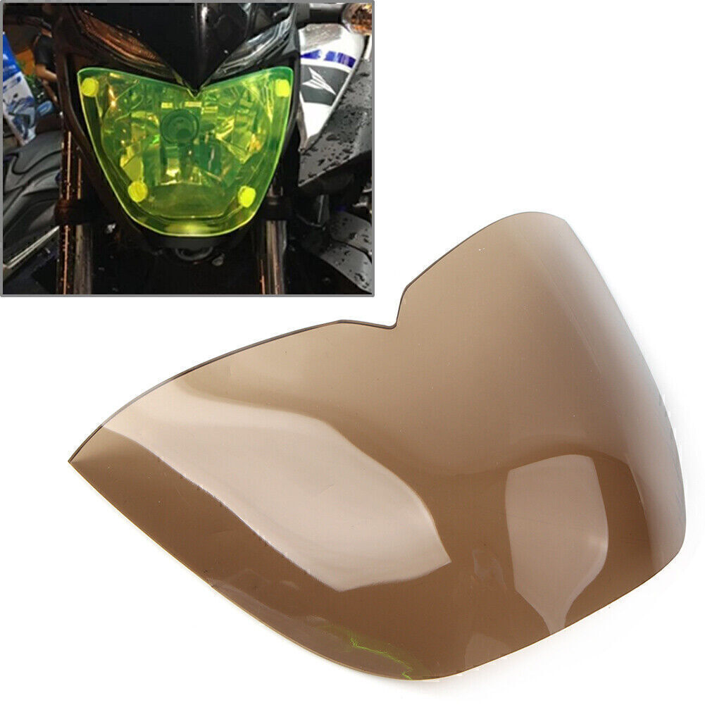 Smoke Front Headlight Guard Shield Screen Lens for YAMAHA MT25 15-21 MT-03 15-19 Q
