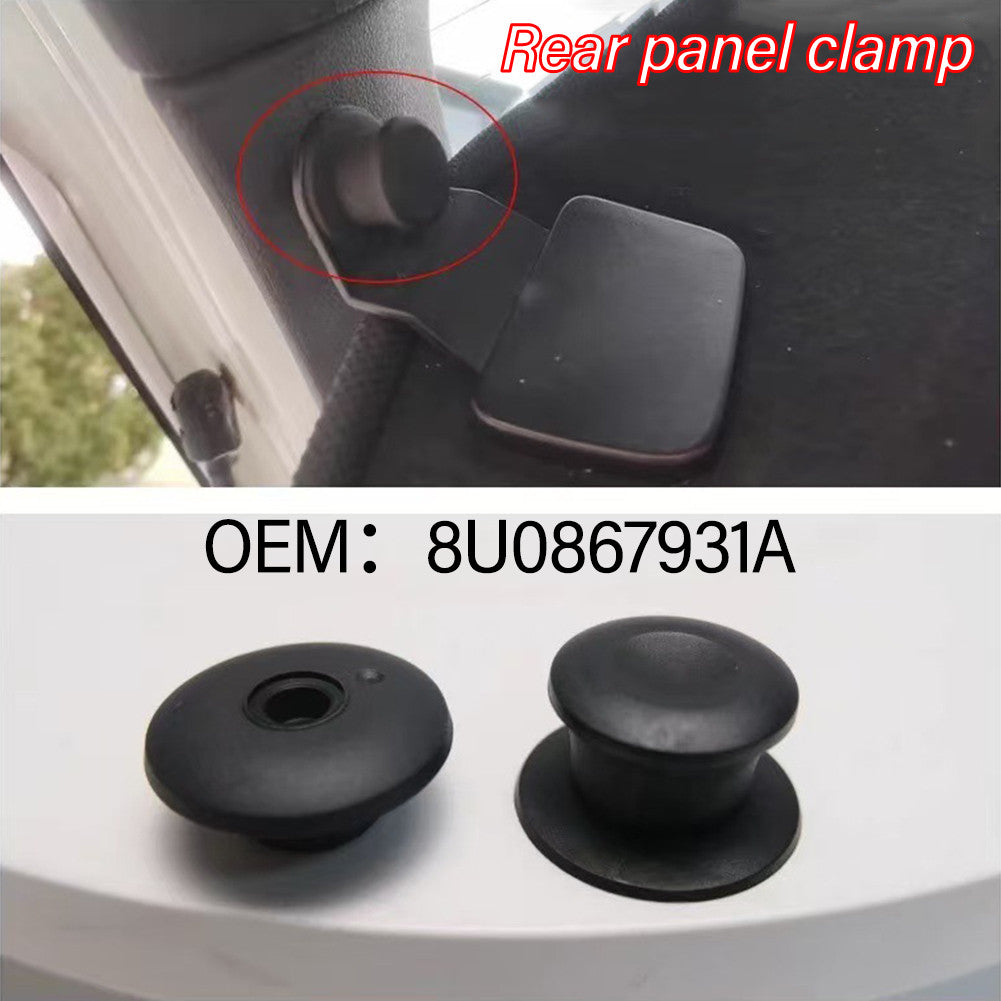 2PCS Car Clips Rear Trunk Partition Board Buckle Panel 8U0867931A For Q3 A7 A5