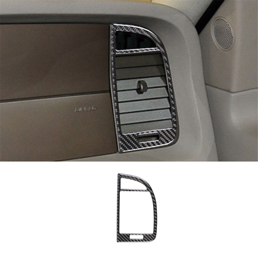 for Lincoln for Navigator Carbon Fiber Passenger Side Air Vent Interior Cover Trim