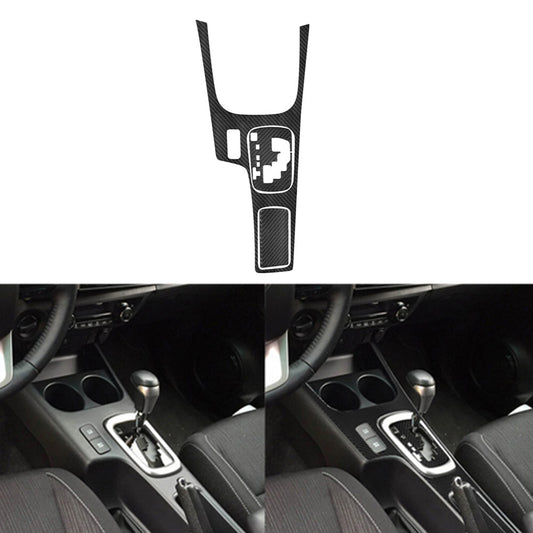 3Pcs Carbon Fiber Automatic Gear Shift Panel Cover Trim for Toyota Hilux 2015-21