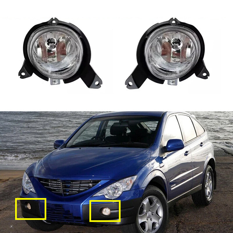 Front Bumper Fog Light Lamp Assembly Auto for Ssangyong Actyon 2006-2011