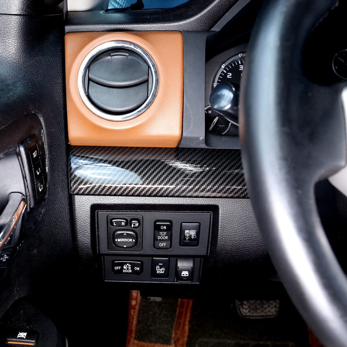 2-Piece Chrome Interior Alloy Trunk Horn Ring Trim for Hummer H2 2003-2007 US- v