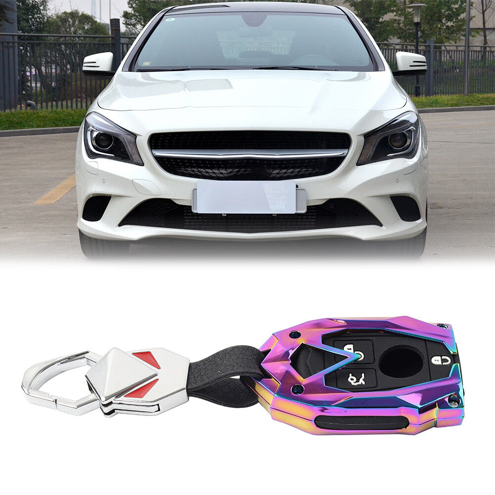 3 Button Remote Key Fob Cover Case Shell for Benz A B C E S G Class CLA CLS GLC Q