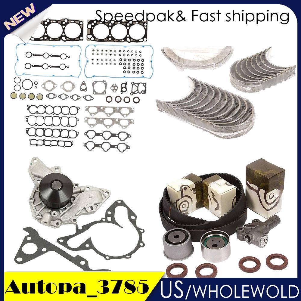 G6CU Engine Rebuild Kit Set w/Bearings Fit For 2002-06 for Hyundai Santa Fe for Kia 3.5L