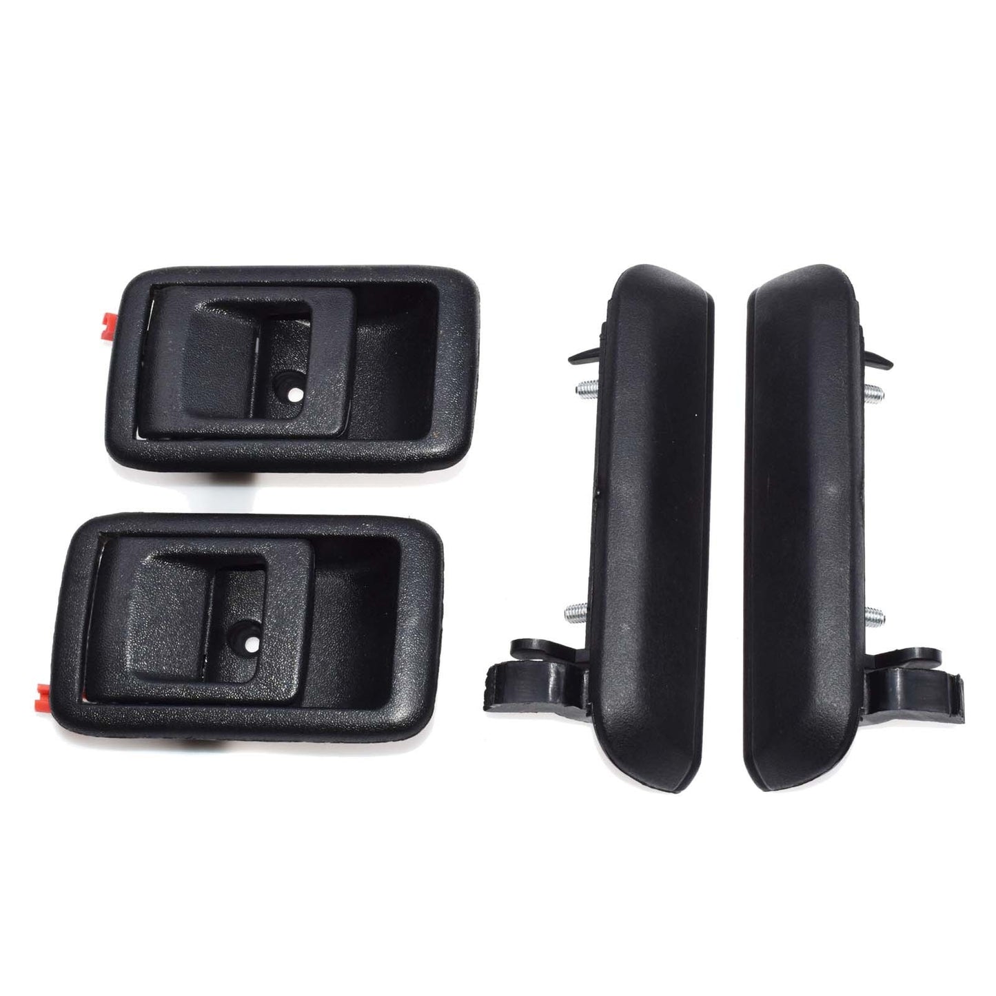 Interior Exterior Rear Left and Right 4 Pieces Door Handle for Tercel 1995 - 98- v