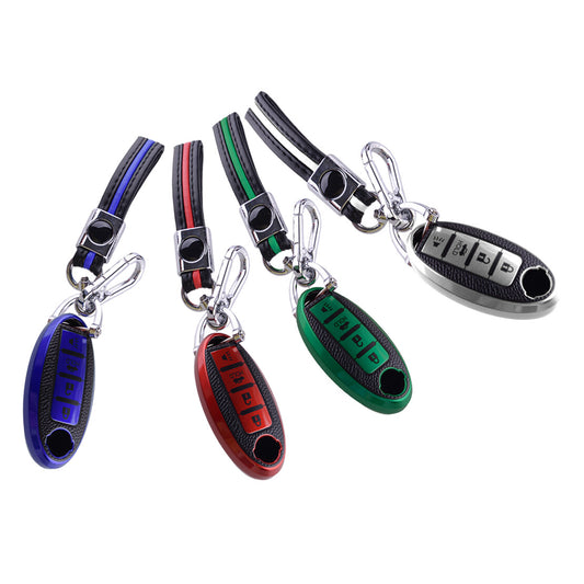 4Button TPU Car Remote Fob Key Cover Case Shell Keychain Fit for Infiniti / for Nissan Q