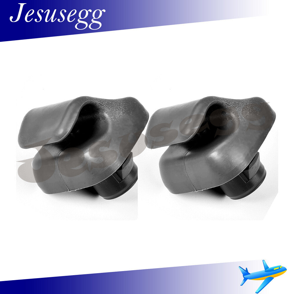 2x Gray Sun Visor Retainer Clips Holder for Nissan for Renault for Infiniti 96409-BC402 Q