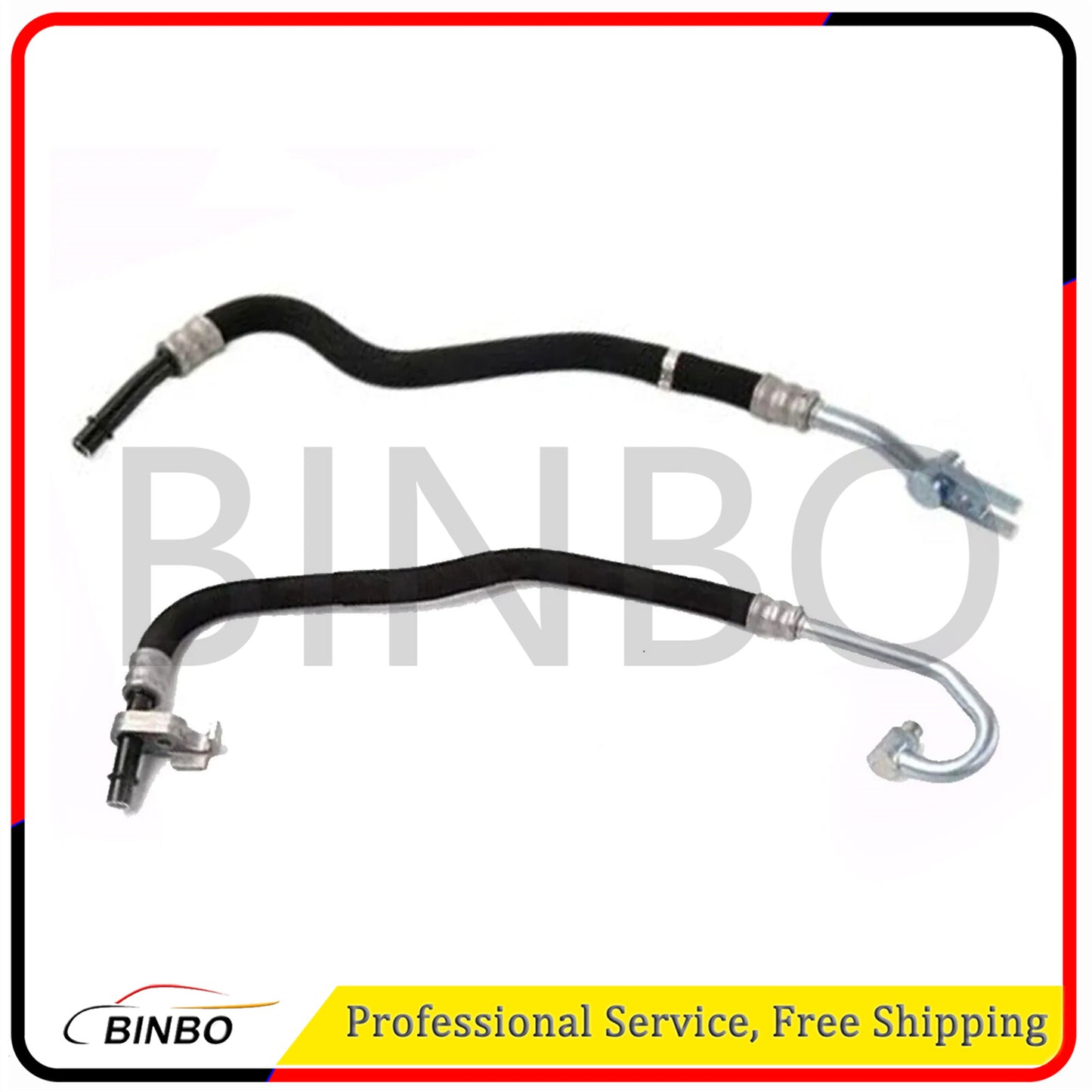 2pc Inlet  Outlet Engine Oil Cooler Lines for BMW E90 E91 E92 335i 17227567208 Q