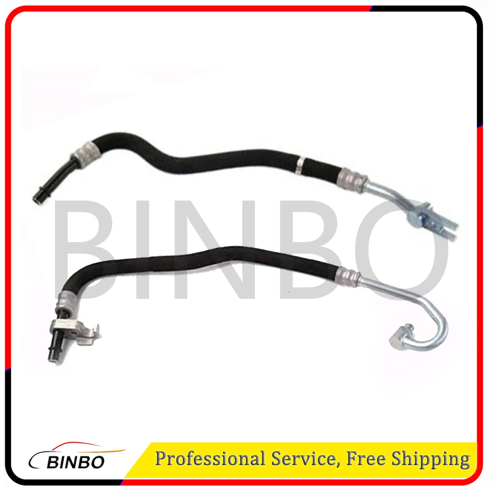 2pc Inlet  Outlet Engine Oil Cooler Lines for BMW E90 E91 E92 335i 17227567208 Q