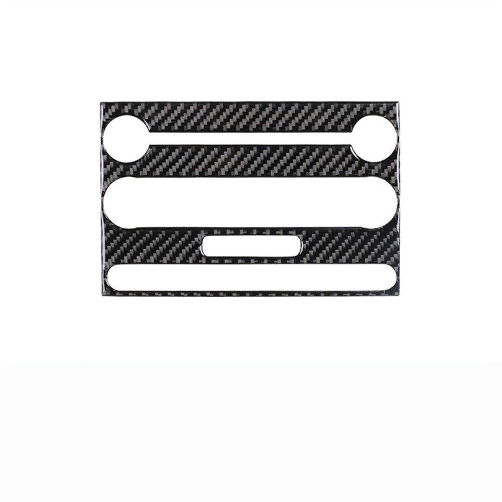 Carbon Fiber Center Control Panel Trim Cover Type B for Ford F150 2004-2008