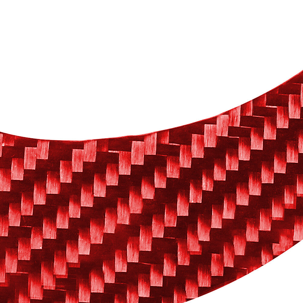 Carbon Fiber GPS Panel Side Decorative Strips Cover for Honda for Civic Coupe 13-15 v