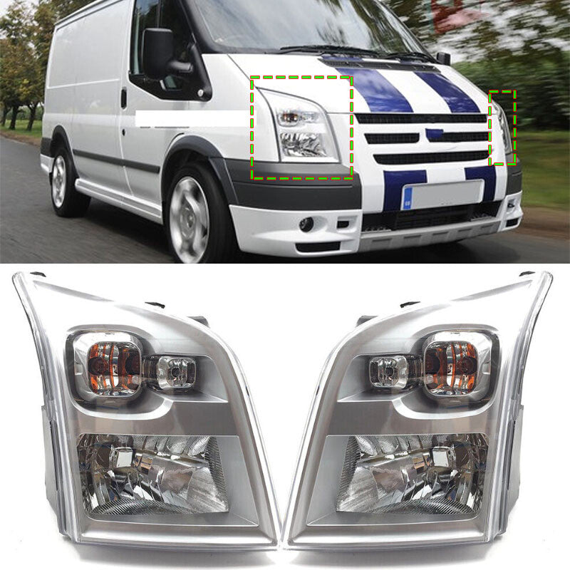 Left+Right for Ford Transit Van MK7 VM V348 2006 -2014 Headlight Headlamp UK
