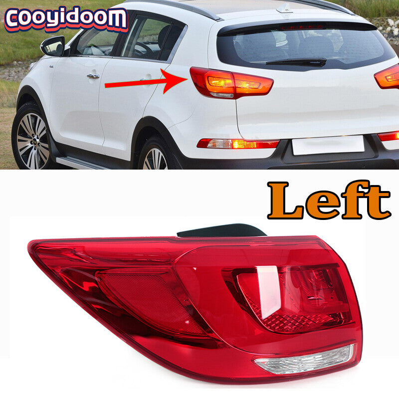 for Kia Sportage 2014-2017 LED Tail light Left Rear Bumper Fog Light brake