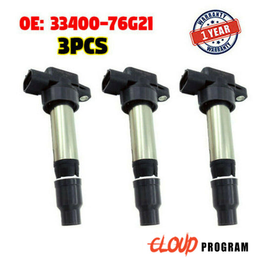 for Suzuki 00-02 Alto HA12/23 Wagon R+ MA61 98-00 1.0 Ignition Coil 33400-76G21 n