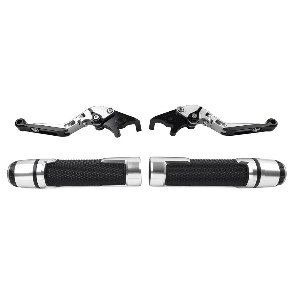 Folding Extendable Brake Clutch Lever Handlebar Grips Set for BMW C650GT C600