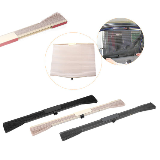 Black car side window sunshade and UV protection film, 57 cm universal