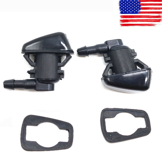 2pcs Windshield Wiper Water Spray Washer Nozzle for Jeep Commander for Jeep Liberty Q