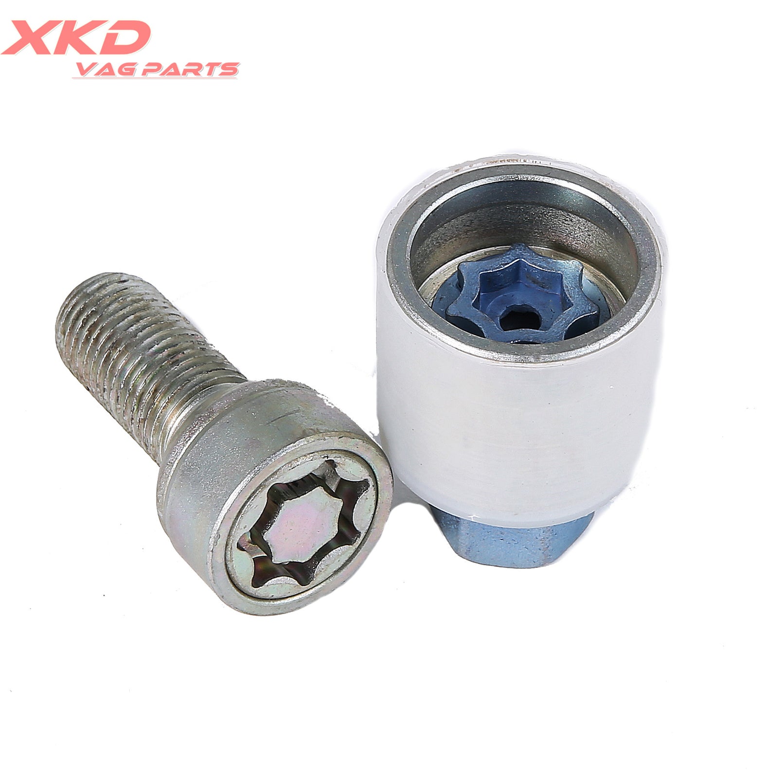 Wheel lock anti-theft screws and tool belt with X stamp for Audi A3 A4 A5 A6 S5 S6 TT