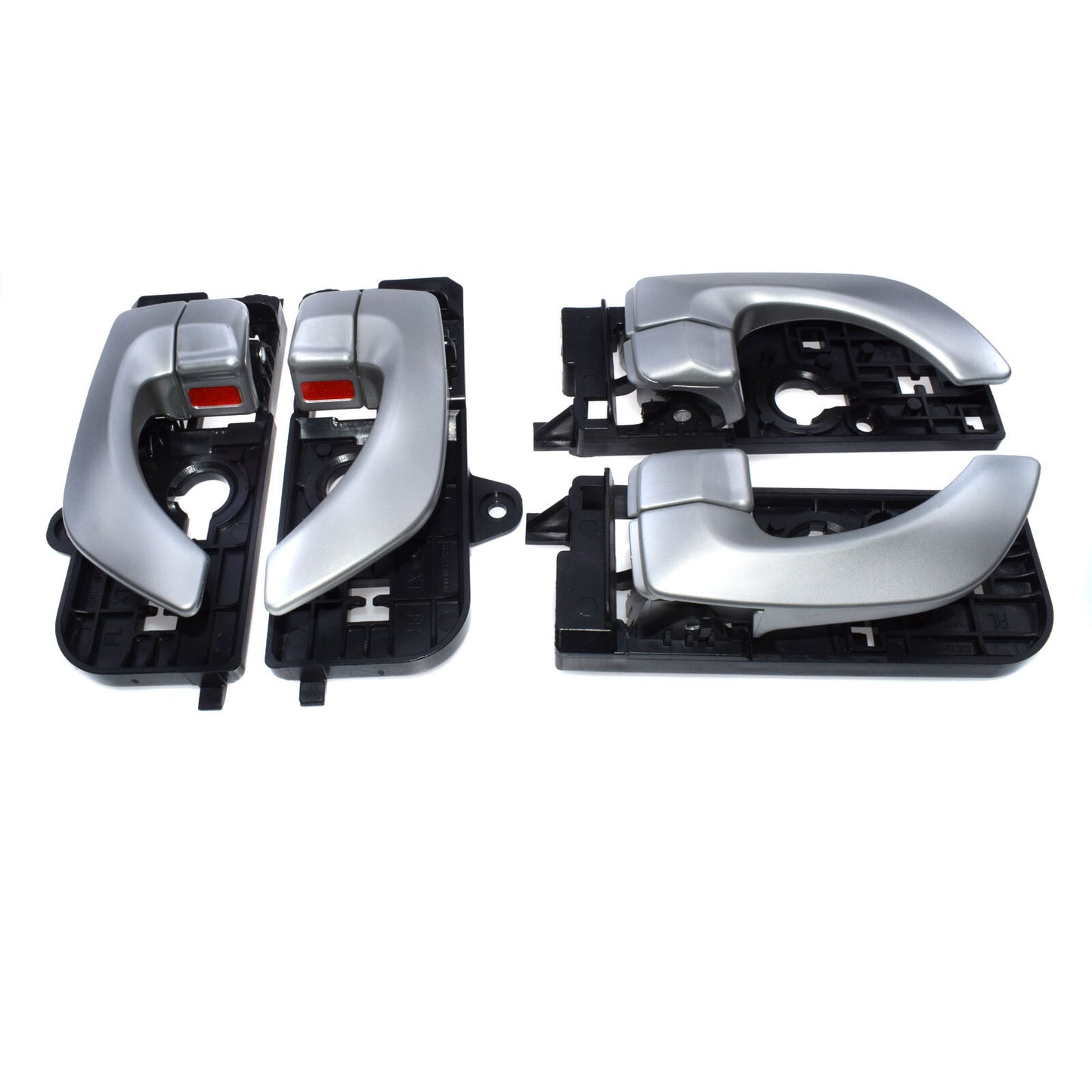 Set of 4 front and rear interior door handles for for Hyundai 2006 - 2008 Sonata 826103K020- v