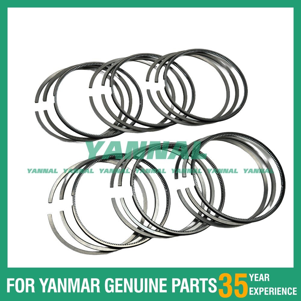 6 piston rings for Caterpillar C-9 engine parts -