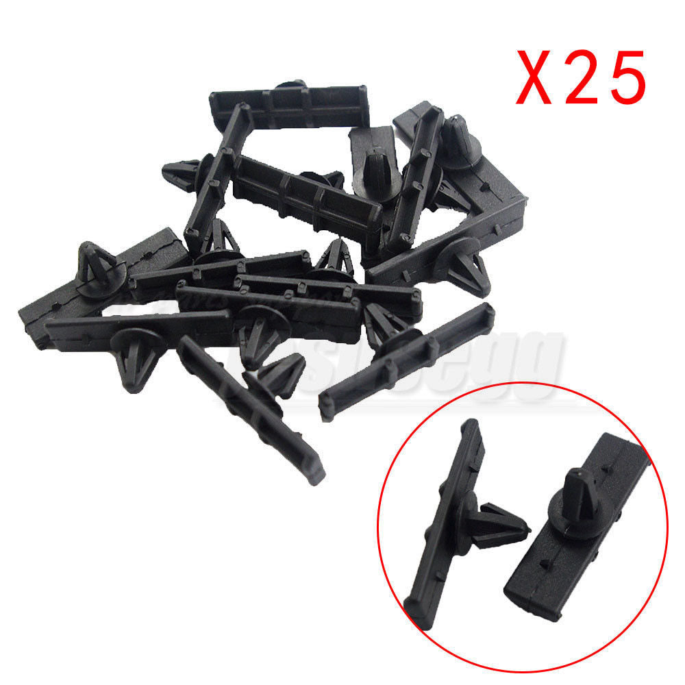 25pcs Rocker Panel Moulding Clips Ground Retainer for Ford Explorer Expedition