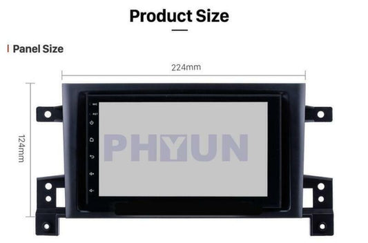 Multimedia Player Fit for Suzuki Grand Vitara 05-15 GPS WIFI 7 1+16G Android8.1