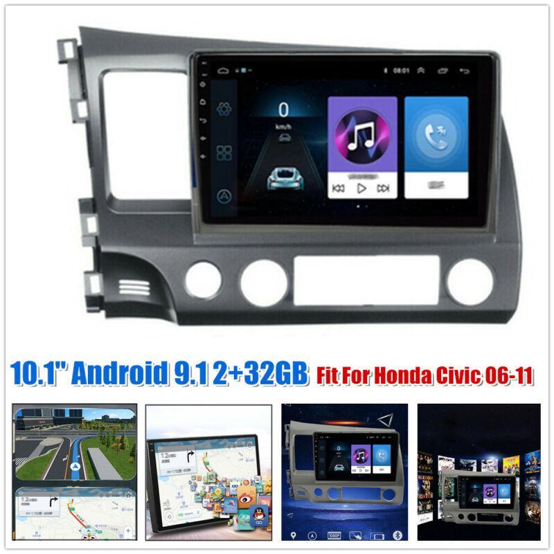 10.1-inch car stereo radio for Honda for Civic 2006-2011 with Android Wifi, car GPS navigation. n