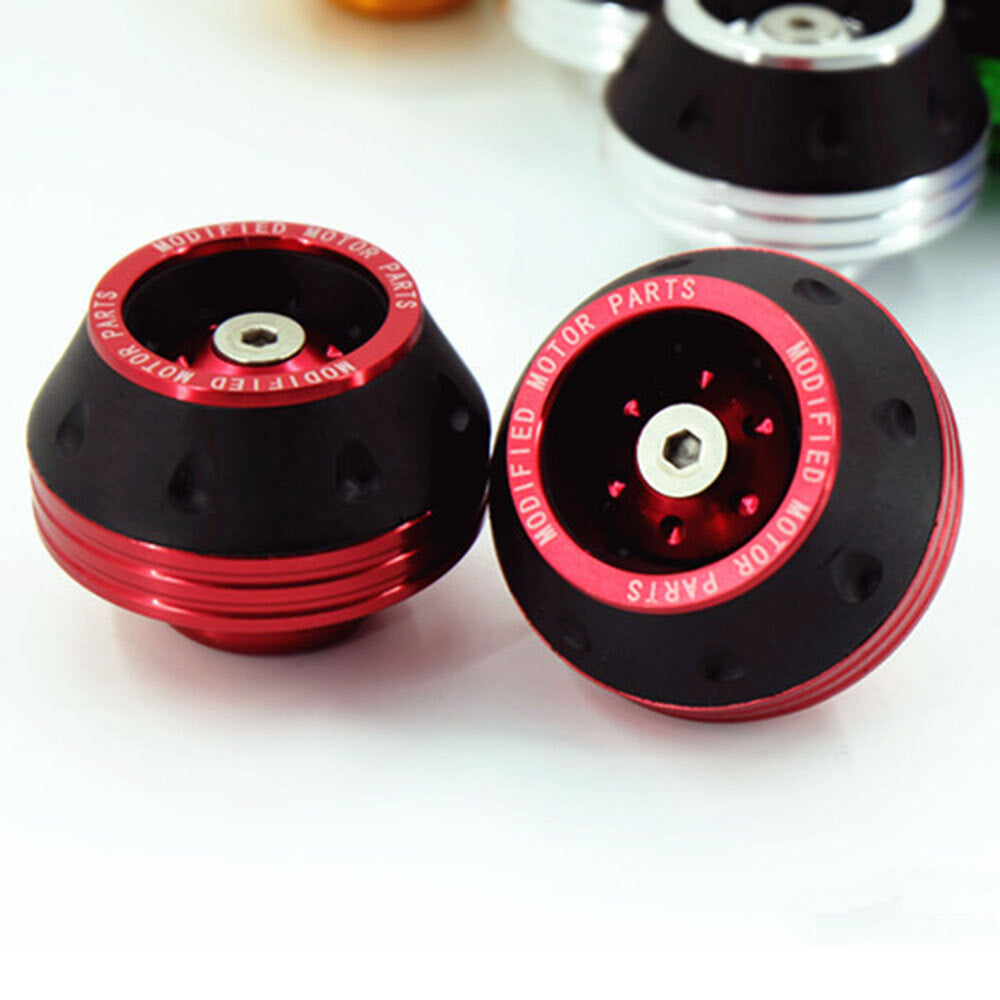 2-Piece Motorcycle Collision Protection Motorcycle Off-Road Tire Frame Sliders Multi-Color n
