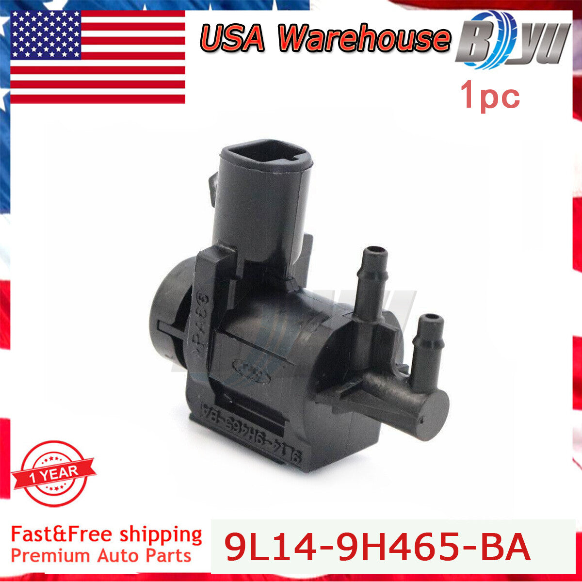 9L149H465BA Vacuum Solenoid Valve Fit for Ford F-150 Expedition for Lincoln 5.4L US