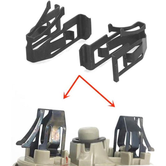 1Set Car Sun Visor Buckle Fixed Iron Clip Kit Repair for Toyota Crown for Camry RAV4 Q