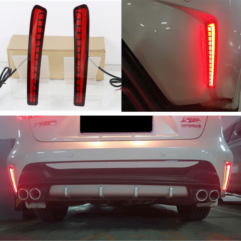 Fit for 2020 for Corolla LED Rear Fog Light Tail Bumper Light Sets 2pcs v
