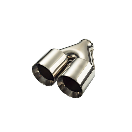 2.5 ID 4 OD Universal Dual Exhaust Tips Double Wall Exhaust Tips
